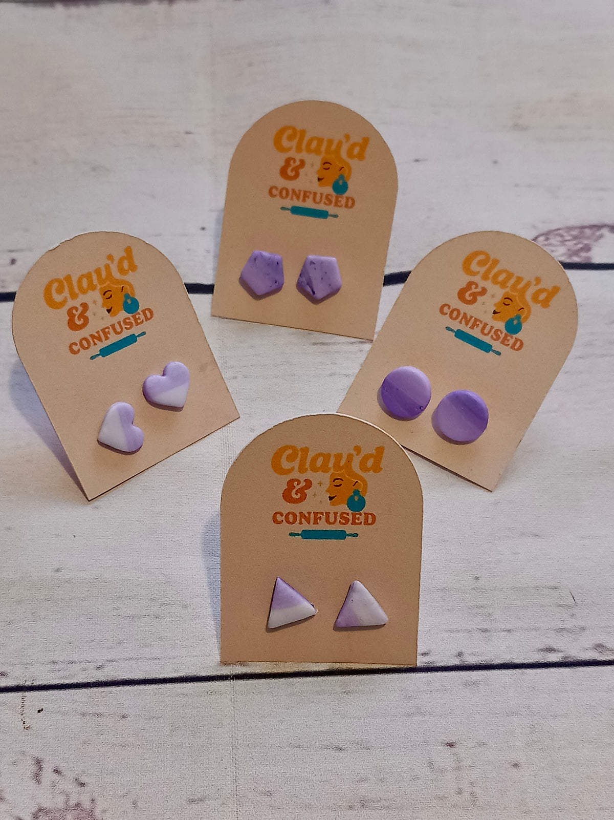 Geometric Clay Cutter Set — 3D Printed PLA