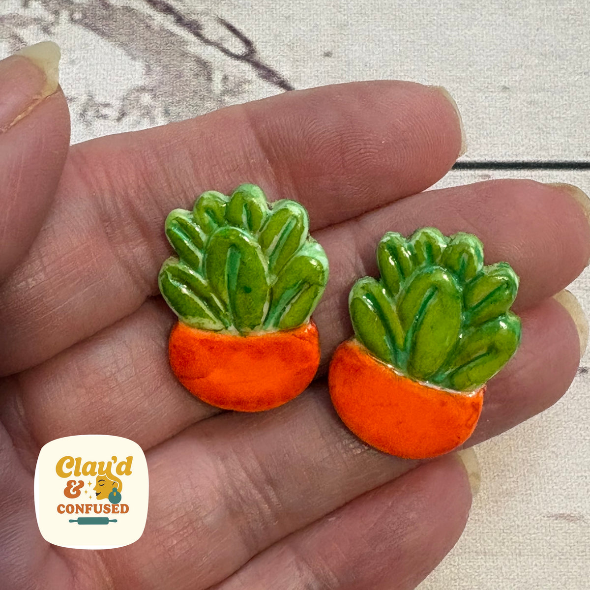 Houseplant Polymer Clay Cutters | Cactus & Succulents