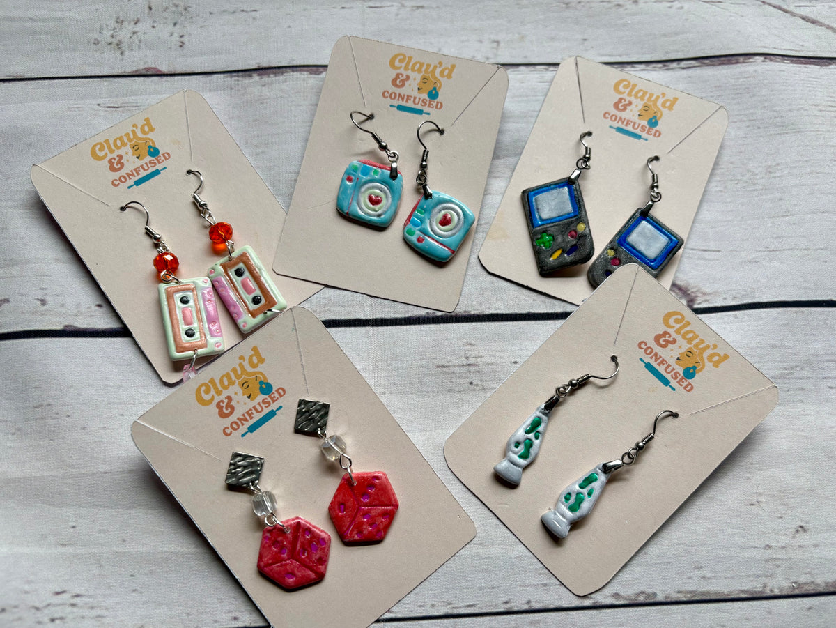 Retro Earrings Collection