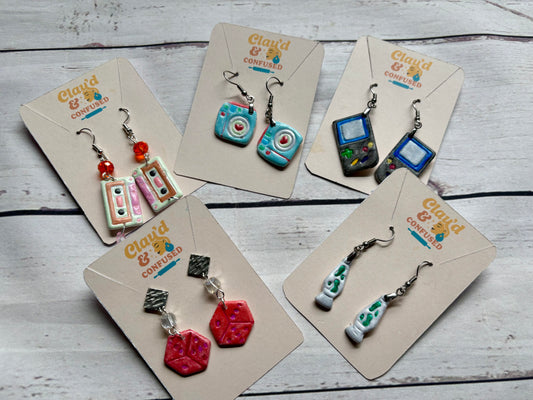Retro Earrings Collection