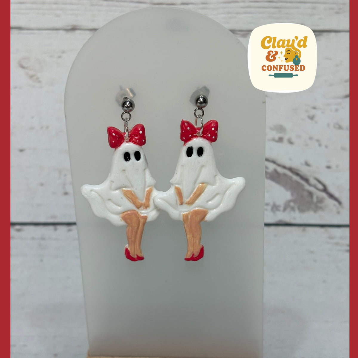 Hollywood Glam Ghost Earrings