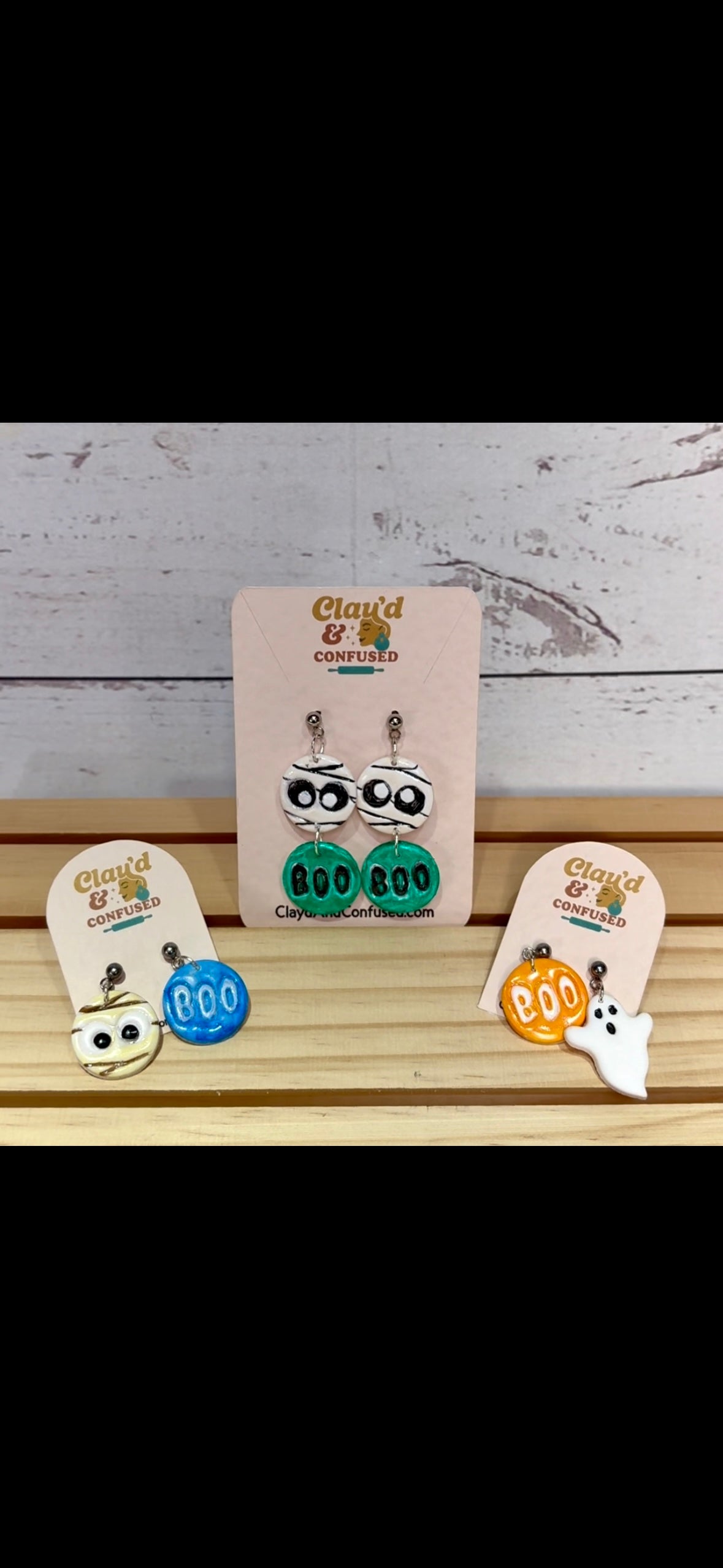 Mix & Match Halloween Earrings — Choose Your Designs
