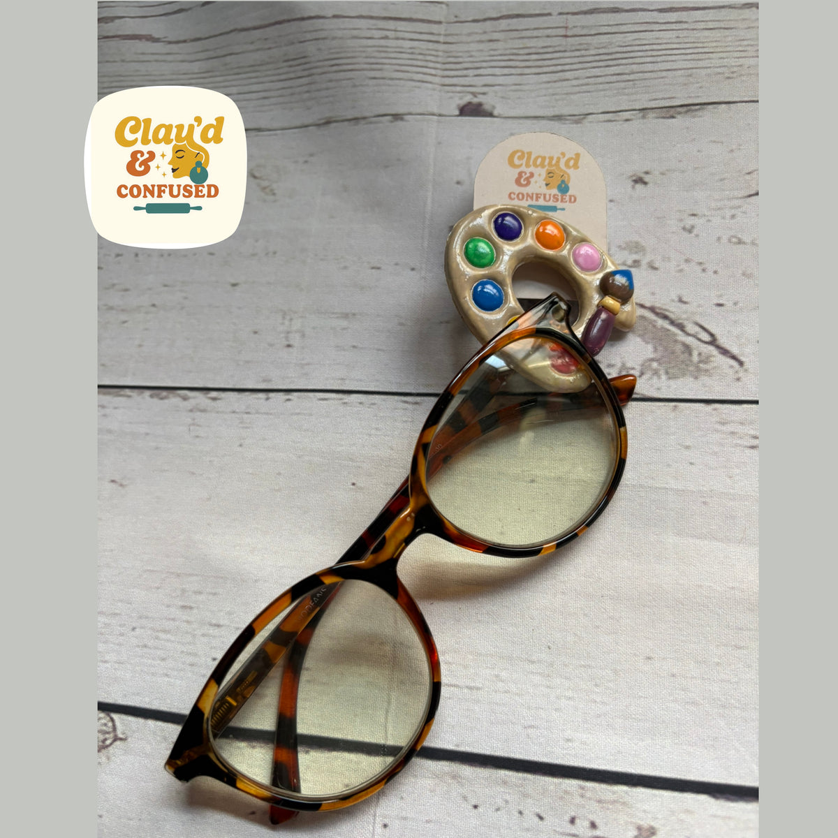 Glasses Holder Brooch
