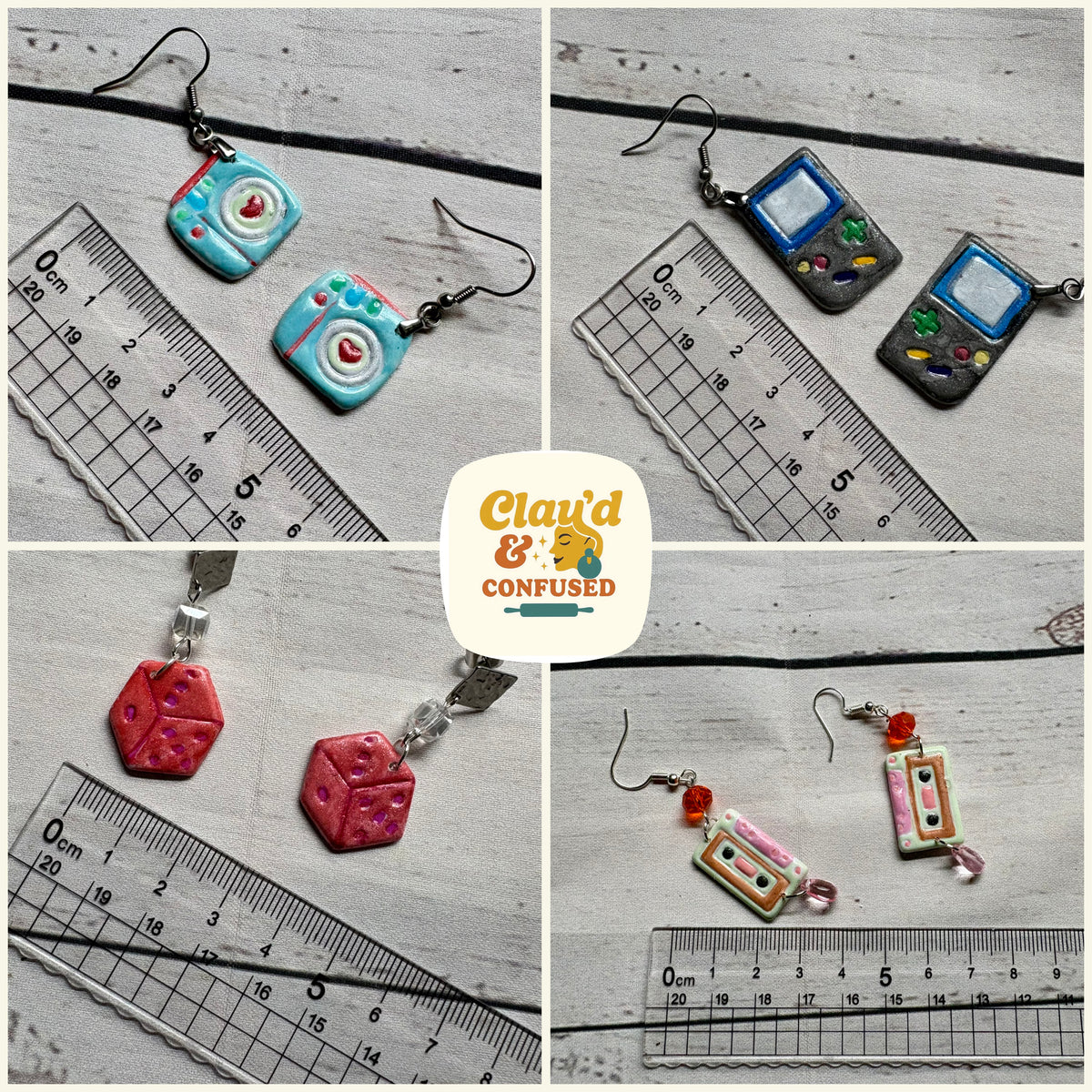 Retro Earrings Collection