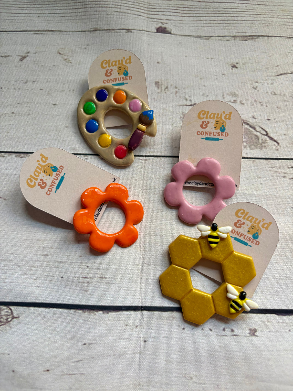 Glasses Holder Brooch