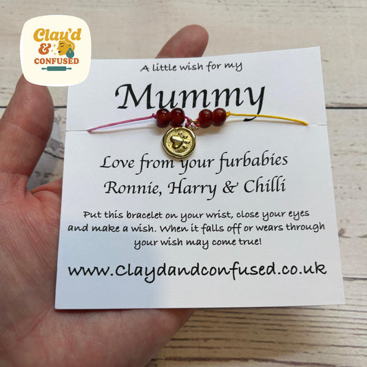 Personalised Wish Bracelet — Handmade Occasion Gift