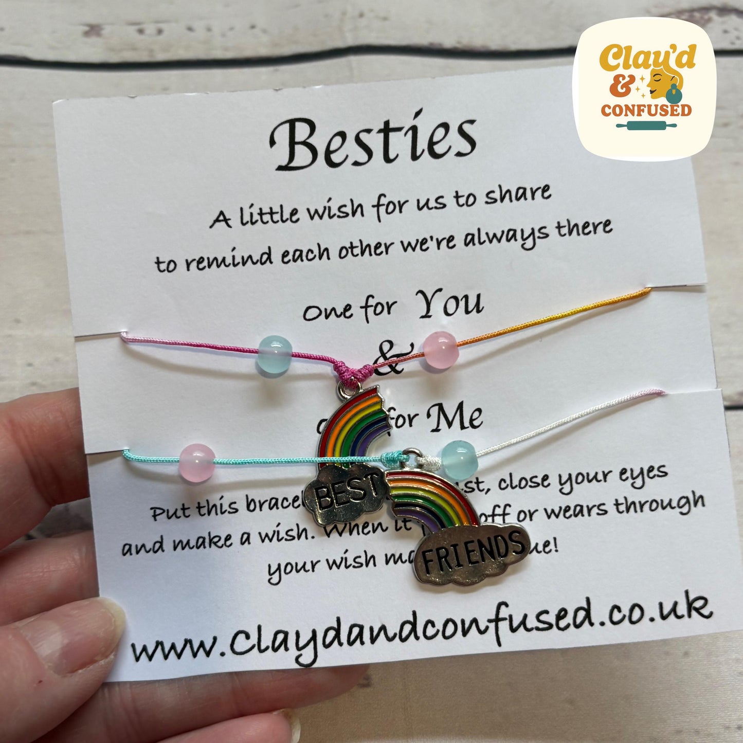 Share a Wish Bracelet Set — Handmade Friendship Bracelets